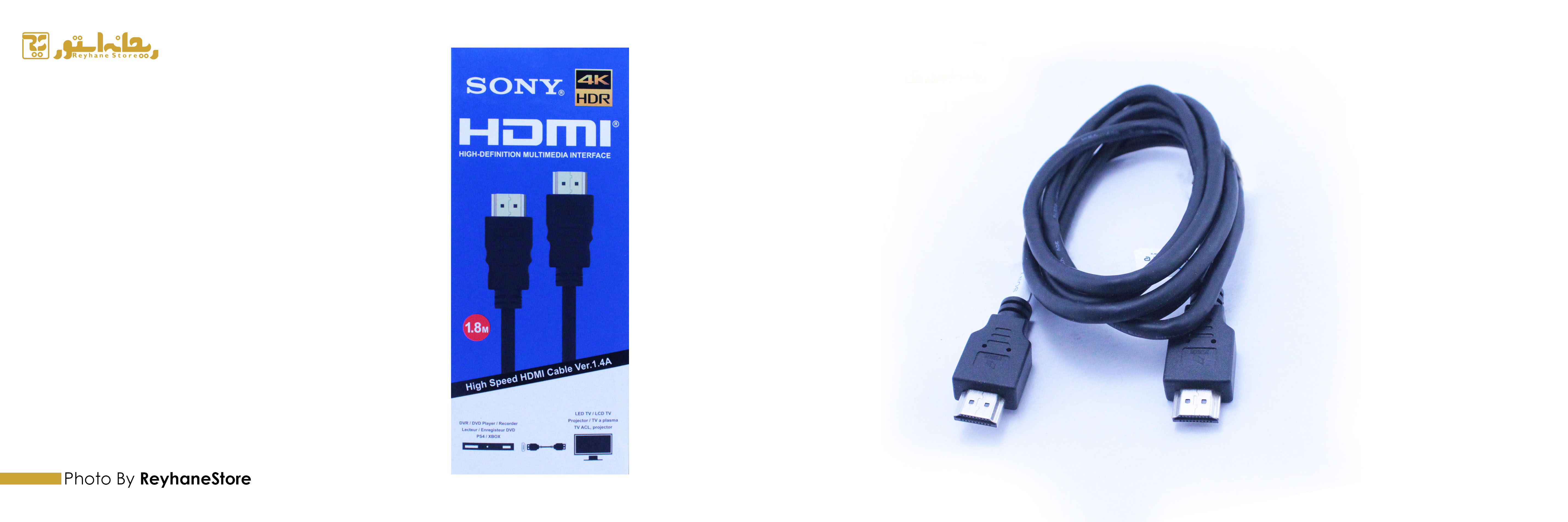 کابل HDMI سونی DLC-PE22HF طول 1.8 متر