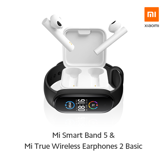شیائومی عرضه جهانی دستبد هوشمند Mi Smart Band 5 و Mi TWS Basic را آغاز کرد