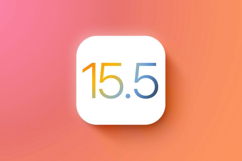 اپل iOS 15.5