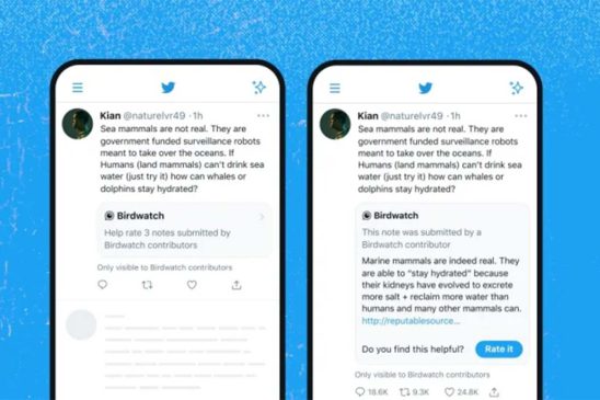 قابلیت Twitter Notes