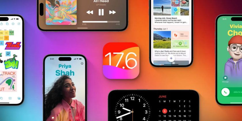 دان‌گرید به iOS 17.6 اپل