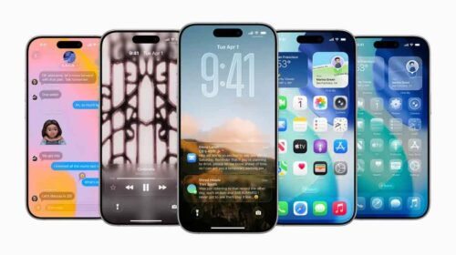 اپل از iOS 26 با زبان طراحی «شیشه‌ای» رونمایی کرد
