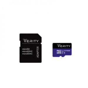کارت حافظه microSDHC USH-I وریتی همراه با آداپتور ظرفیت 64 گیگابایت