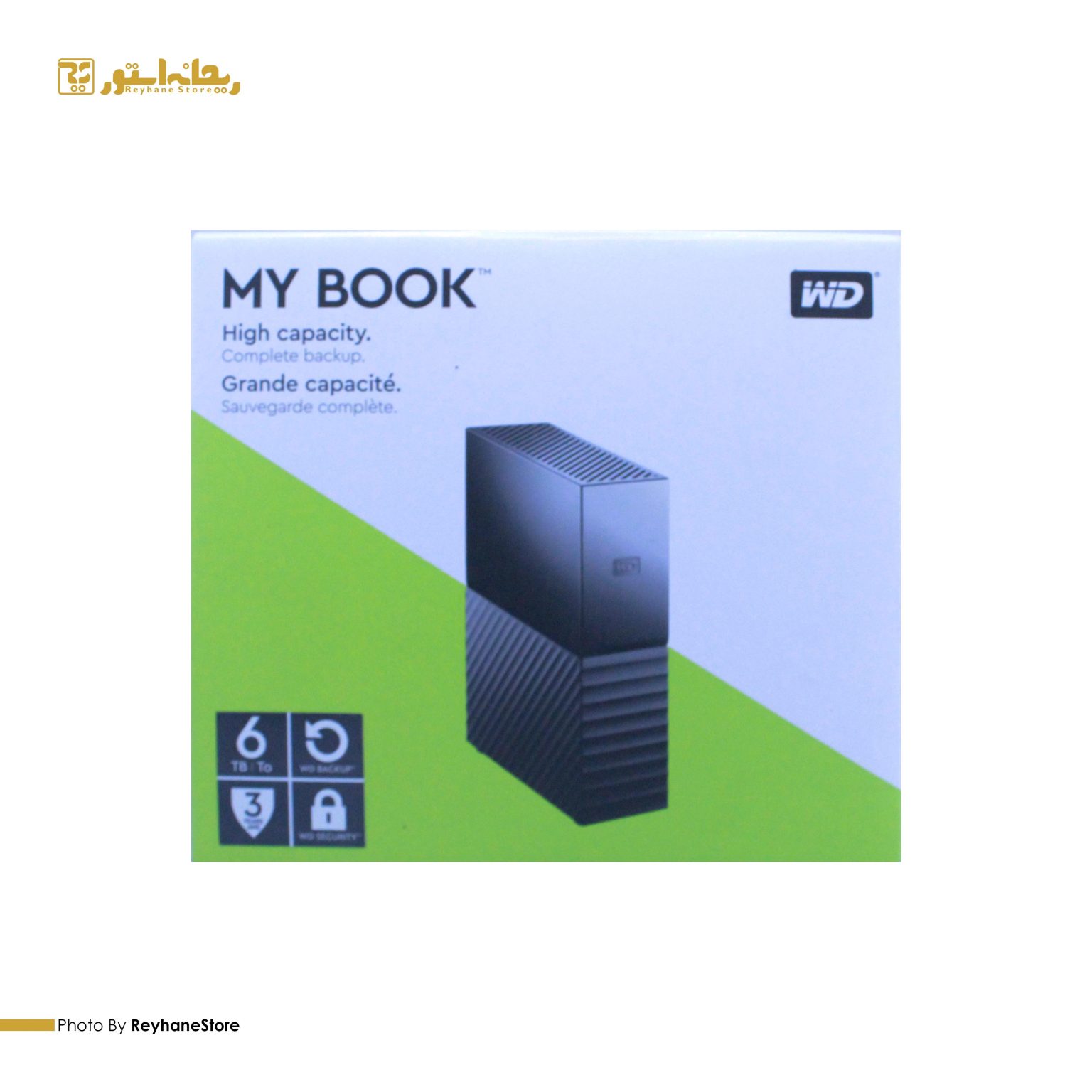 هارد اکسترنال وسترن دیجیتال My Book Desktop ظرفیت 6 ترابایت