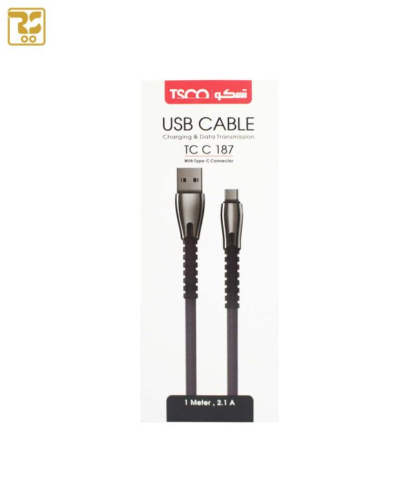 کابل تبدیل USB به Type-C تسکو TC C 187