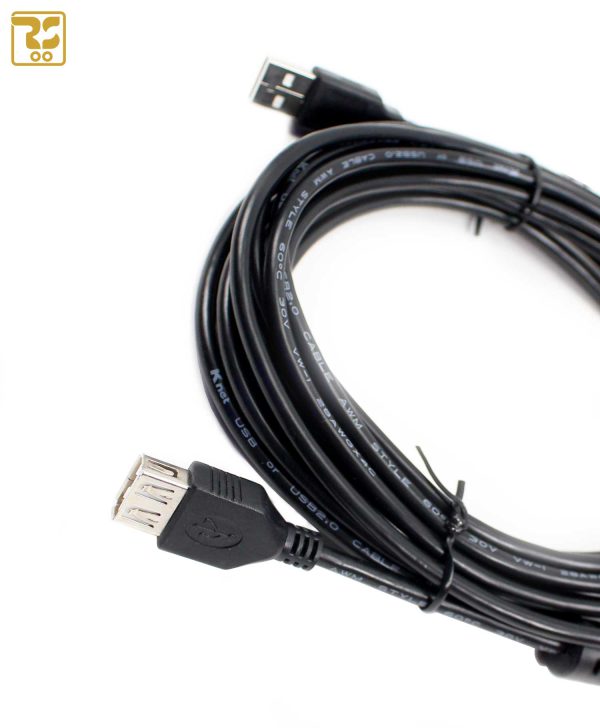 کابل افزایش طول USB 2.0 کی نت طول 5متر