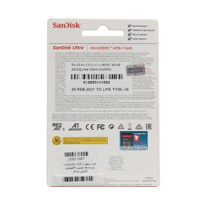 کارت حافظه microSDHC UHS-I سن دیسک ظرفیت 64 گیگابایت