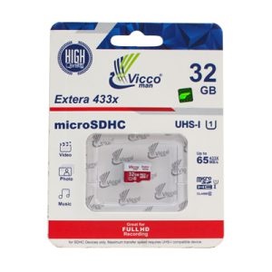 کارت حافظه microSDHC ویکومن Extra 433X ظرفیت 32 گیگابایت