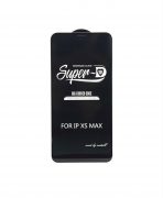 محافظ تمام صفحه نمایش شیشه ای Super D آیفون XS MAX