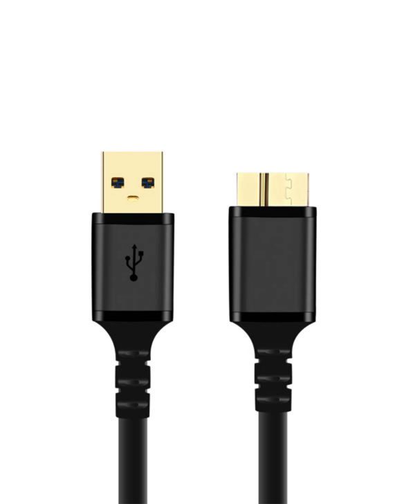 کابل تبدیل USB به microB کی نت پلاس KP-C4017 طول 1.5 متر