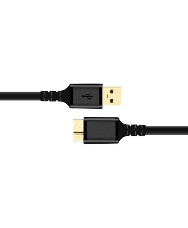 کابل تبدیل USB به microB کی نت پلاس KP-C4017 طول 1.5 متر