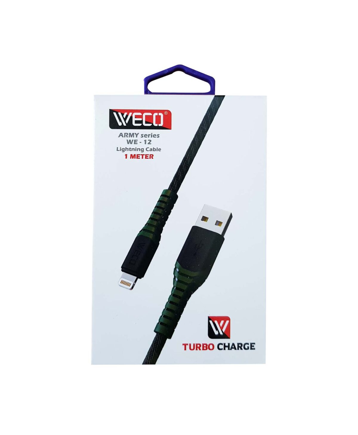 کابل تبدیل USB به Lightning وکو WE-12