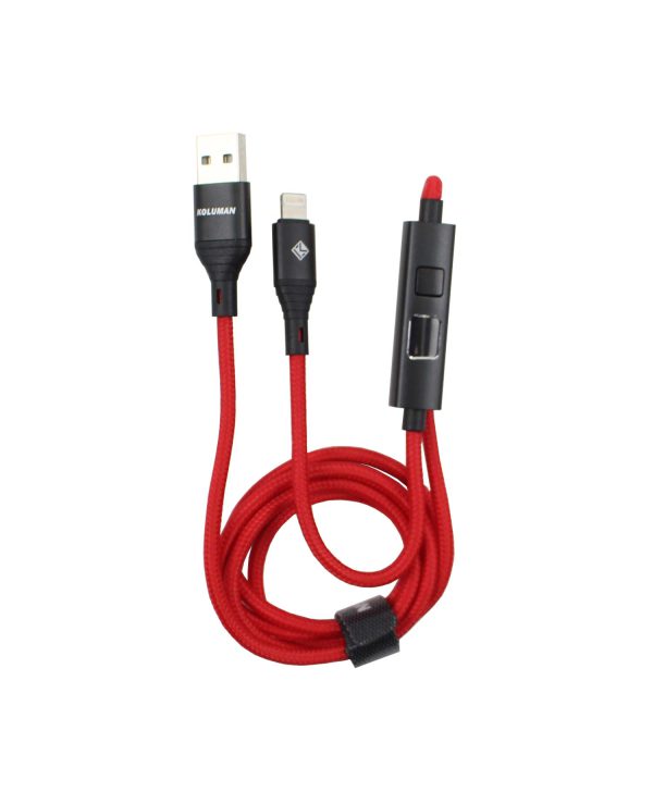 کابل تبدیل USB به Lightning کلومن KD-L66