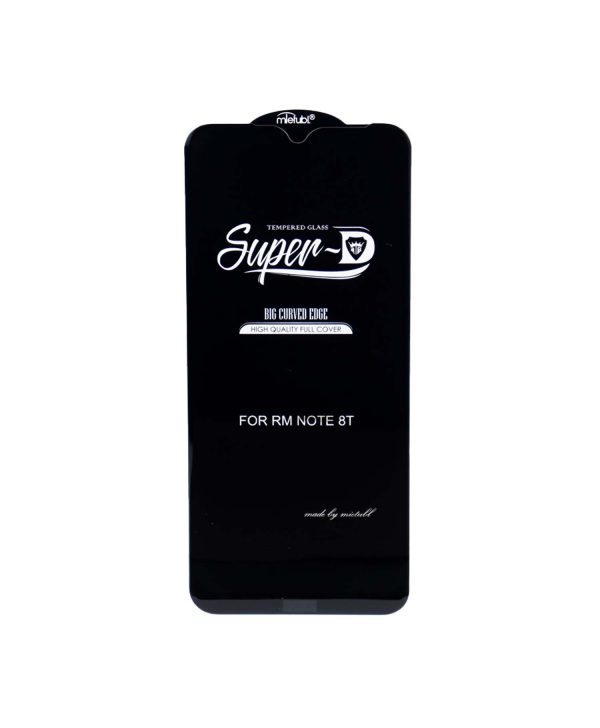 محافظ تمام صفحه نمایش شیشه ای Super D شیائومی Redmi Note 8T