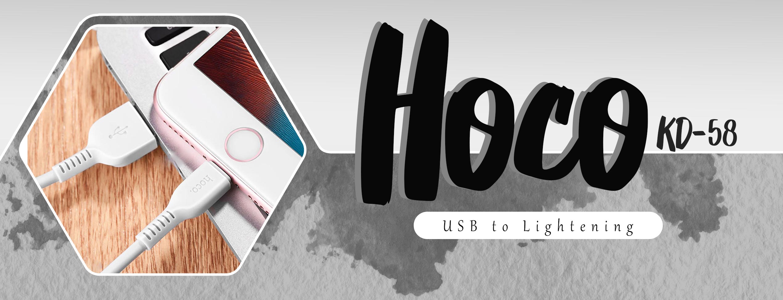 کابل تبدیل USB به Lightning هوکو X13