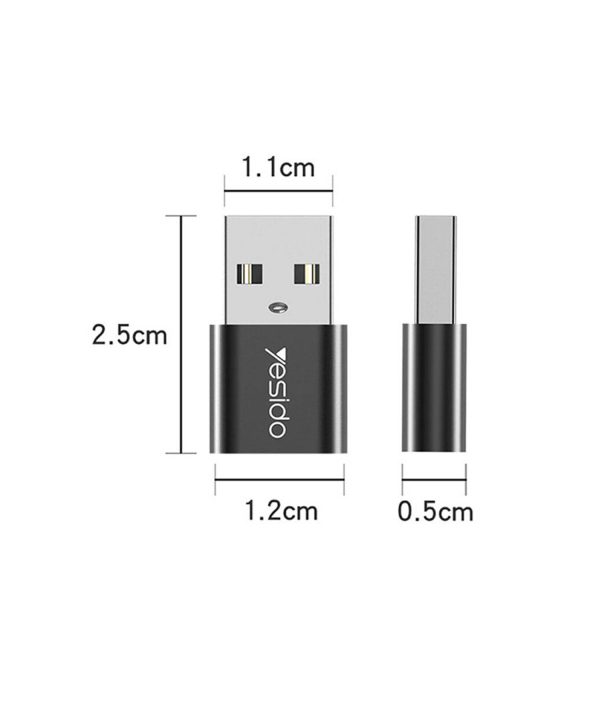 تبدیل Type-C به USB یسیدو GS09