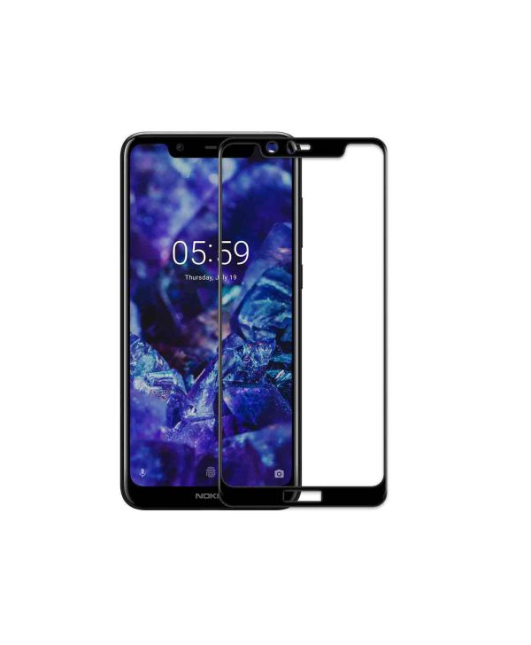 گلس فول تمام چسب موبایل نوکیا Nokia 5.1 Plus