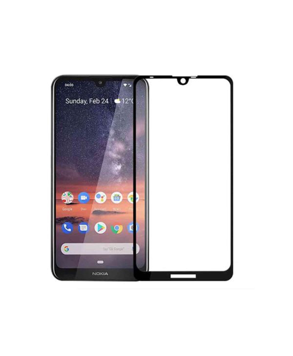 گلس فول تمام چسب موبایل نوکیا Nokia 6.1 Plus