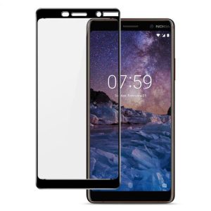 گلس فول تمام چسب موبایل نوکیا Nokia 7 Plus