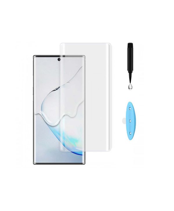 محافظ صفحه و گلس UV گوشی سامسونگ Samsung Note10 Plus