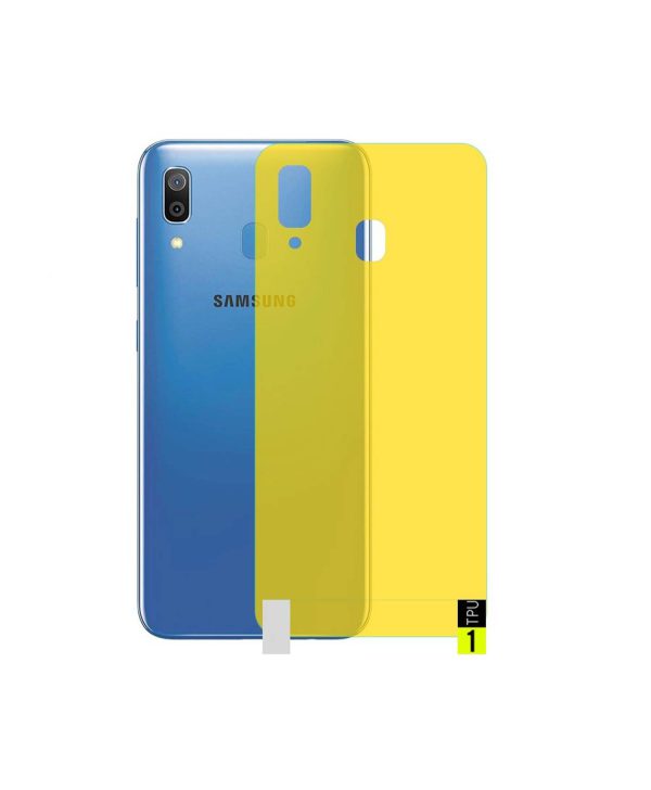 برچسب پشت شفاف موبایل سامسونگ Samsung A20