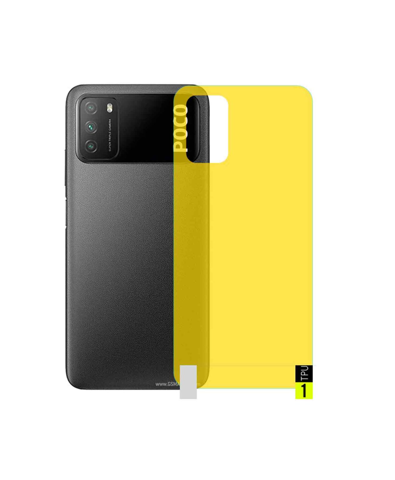 خرید و قیمت برچسب پشت شفاف موبایل شیائومی Xiaomi Poco M3 | ریحانه استور