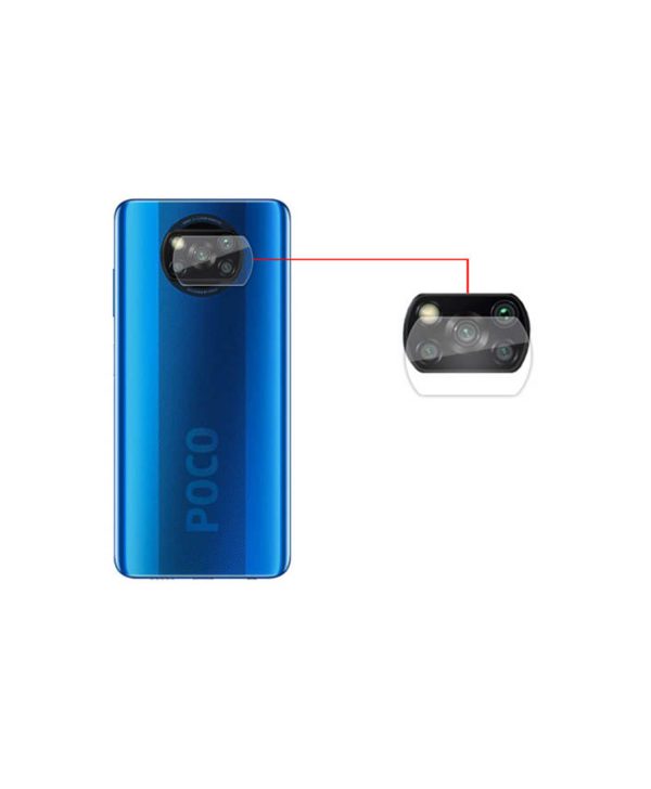 محافظ لنز دوربین گوشی شیائومی Xiaomi Poco X3 Pro