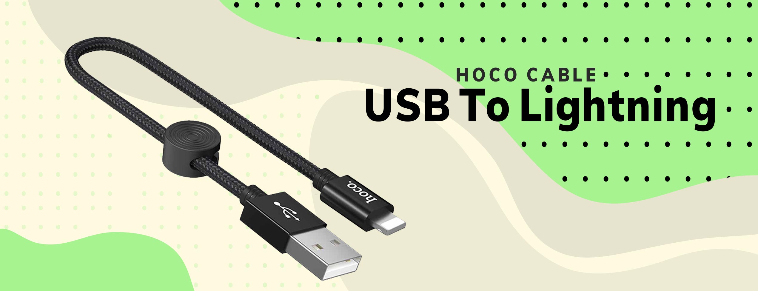 کابل تبدیل USB به Lightning هوکو X35
