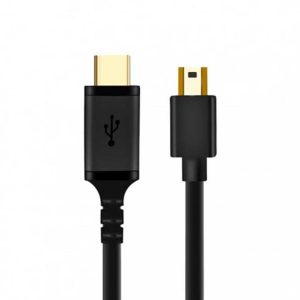 کابل تبدیل Type-C به Mini USB کی نت پلاس KP-C2007 طول 1.2 متر