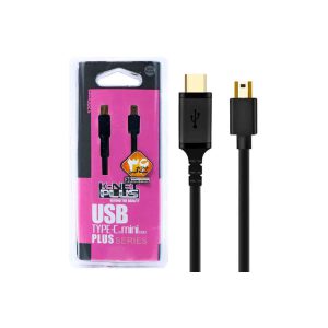 کابل تبدیل Type-C به Mini USB کی نت پلاس KP-C2007 طول 1.2 متر