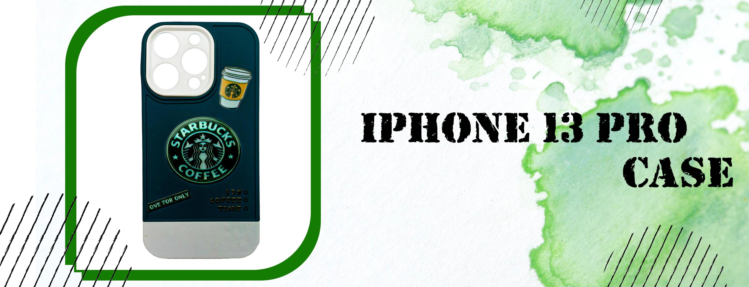 قاب موبایل طرح دار برجسته اپل Iphone 13 Pro