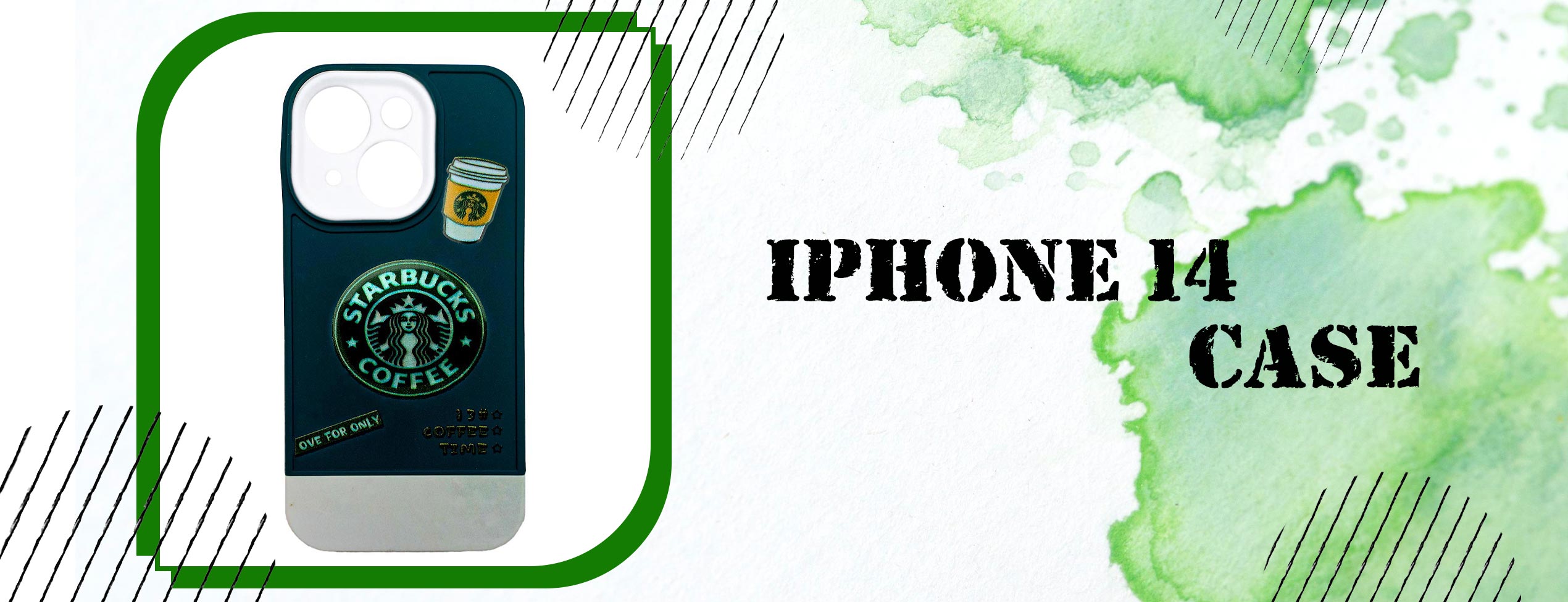 قاب موبایل طرح دار برجسته اپل Iphone 14