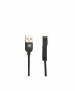 کابل شارژ مغناطیسی USB به Type-c و Lightning پرووان مدل PCC260