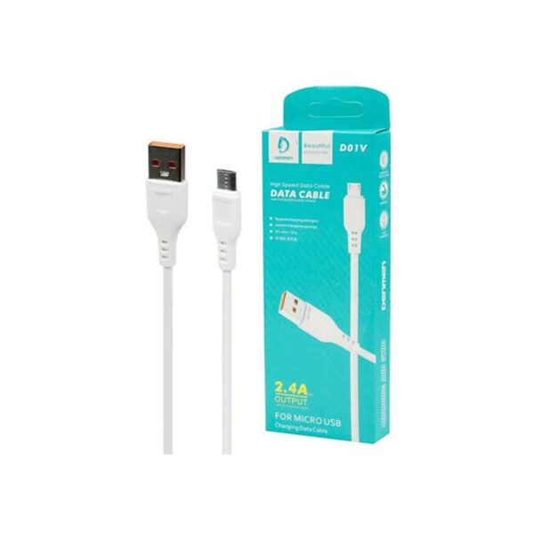 کابل تبدیل USB به Micro-USB دنمن D01V