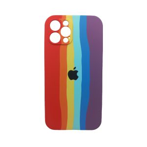 قاب سیلیکونی رنگین کمانی اورجینال Iphone 12 Pro