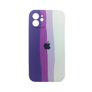 قاب سیلیکونی رنگین کمانی اورجینال Iphone 12