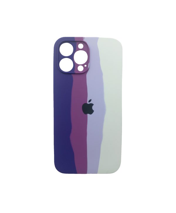 قاب سیلیکونی رنگین کمانی اورجینال Iphone 13 Pro Max