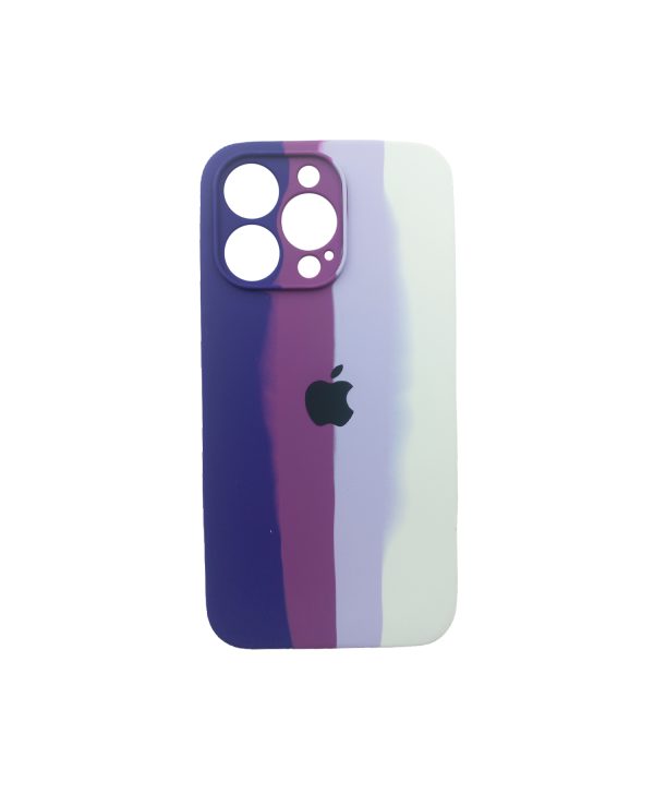 قاب سیلیکونی رنگین کمانی اورجینال Iphone 13 Pro