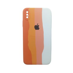 قاب سیلیکونی رنگین کمانی اورجینال Iphone XS Max