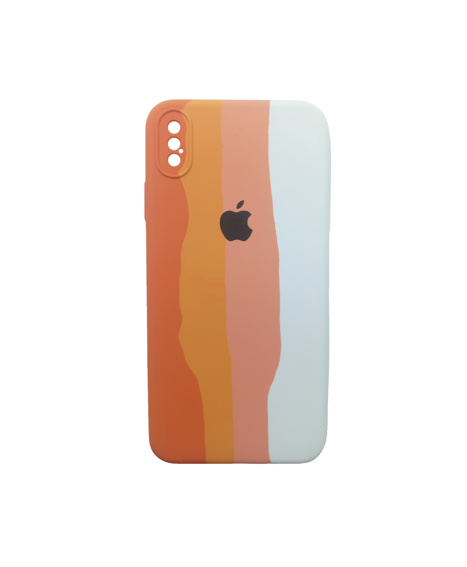 قاب سیلیکونی رنگین کمانی اورجینال Iphone XS Max