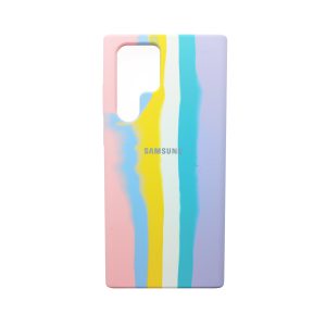 قاب سیلیکونی رنگین کمانی اورجینال سامسونگ Samsung S22 Ultra