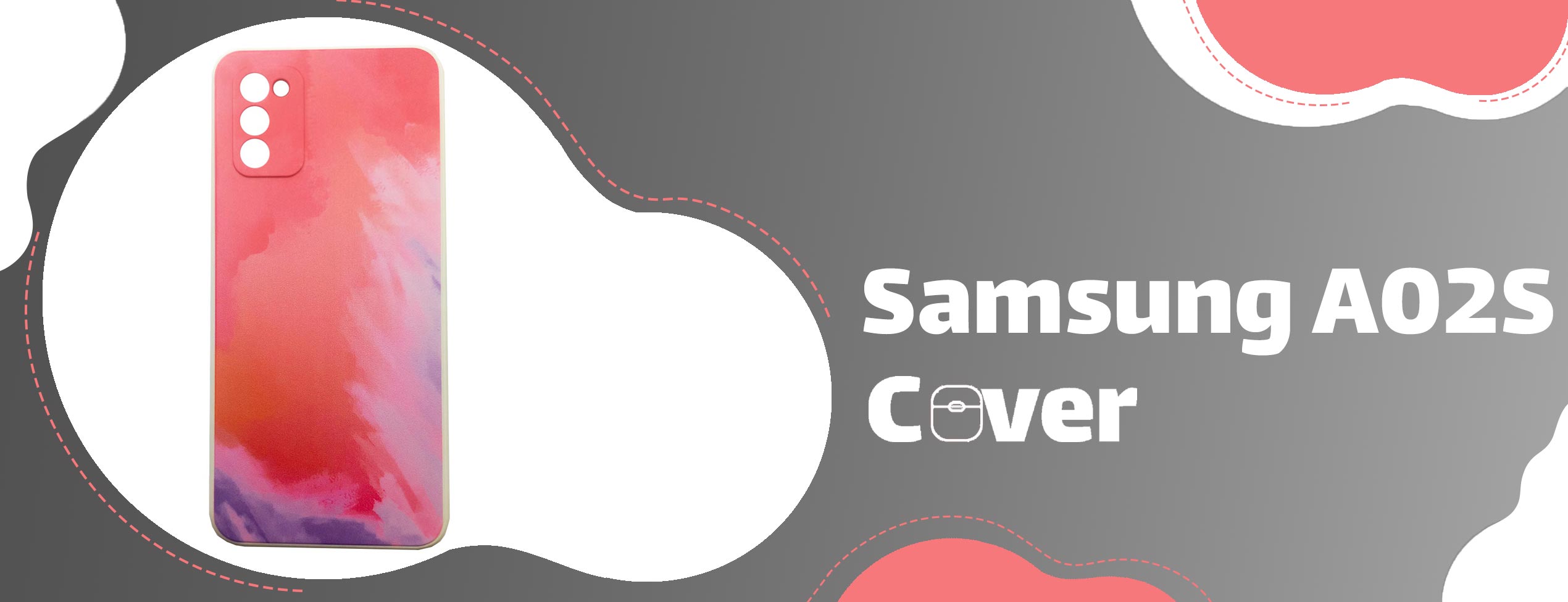قاب ژله ای فانتزی طرح ابروبادی محافظ لنزدار سامسونگ Samsung A02s