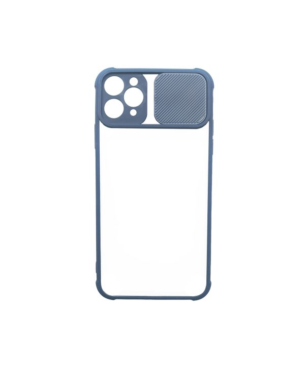 قاب پی سی شفاف محافظ لنزدار کشویی آیفون Iphone 11 Pro Max