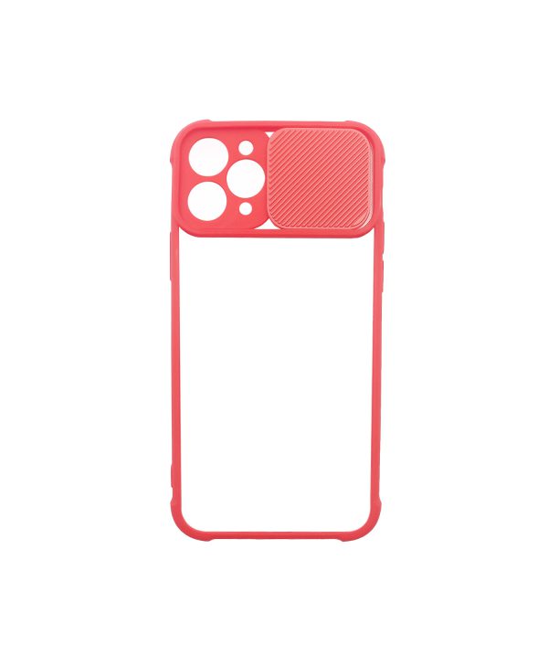 قاب پی سی شفاف محافظ لنزدار کشویی آیفون Iphone 11 Pro