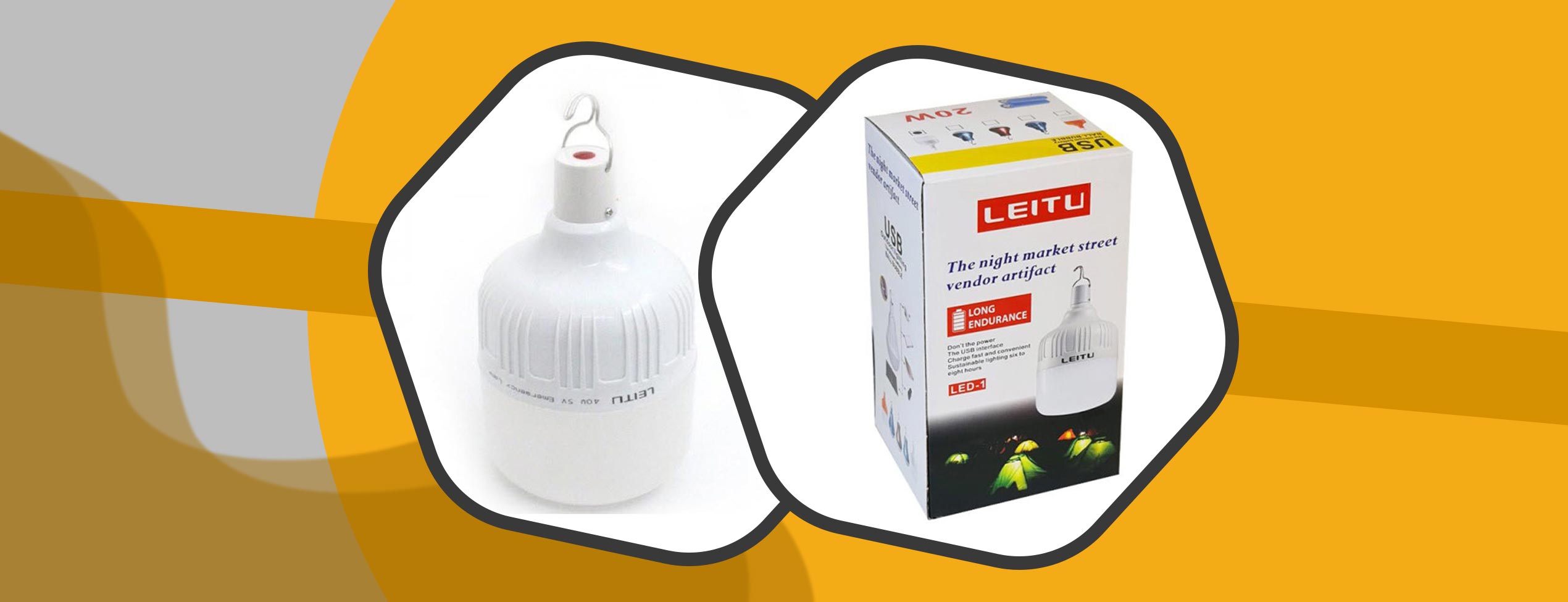 چراغ اضطراری شارژی لیتو Leitu LED-1