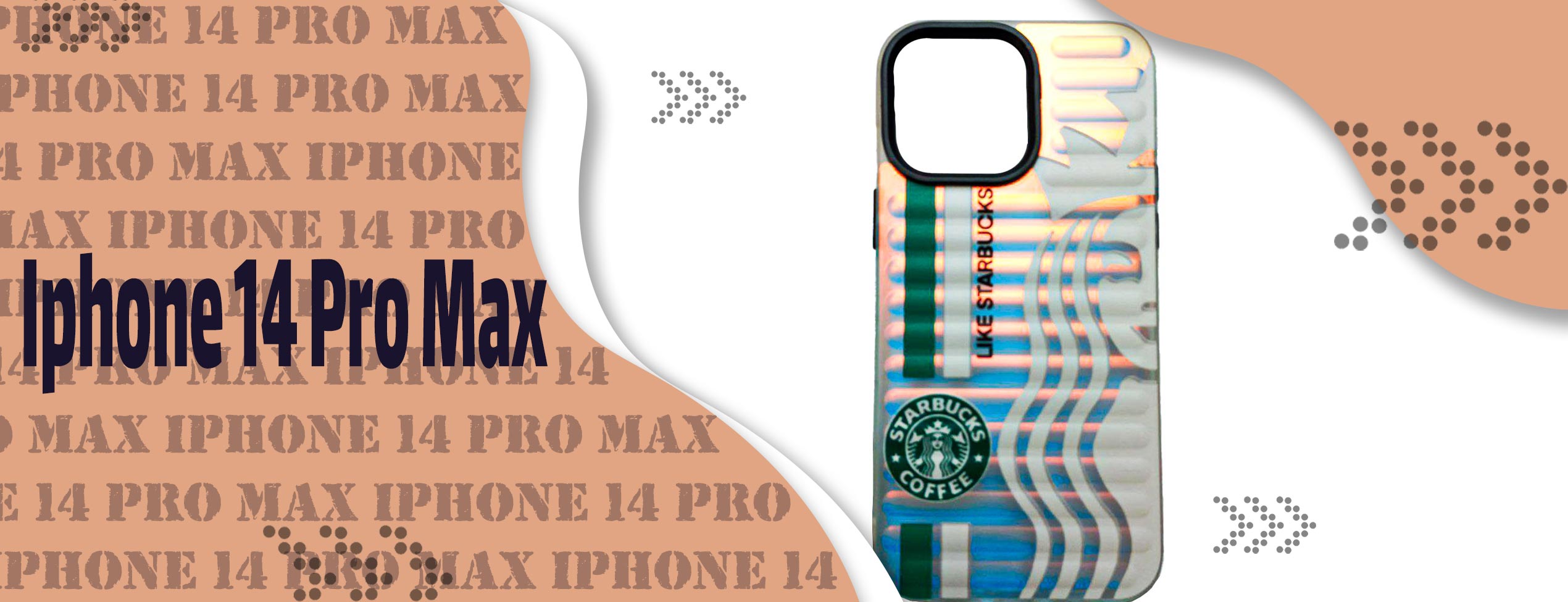 قاب پافر طرح دار هولوگرامی Phone Case گوشی موبایل Iphone 14 Pro Max