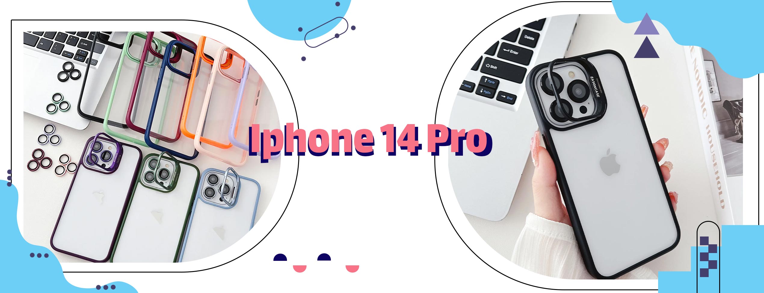 قاب استند دار محافظ لنزی Iphone 14 Pro