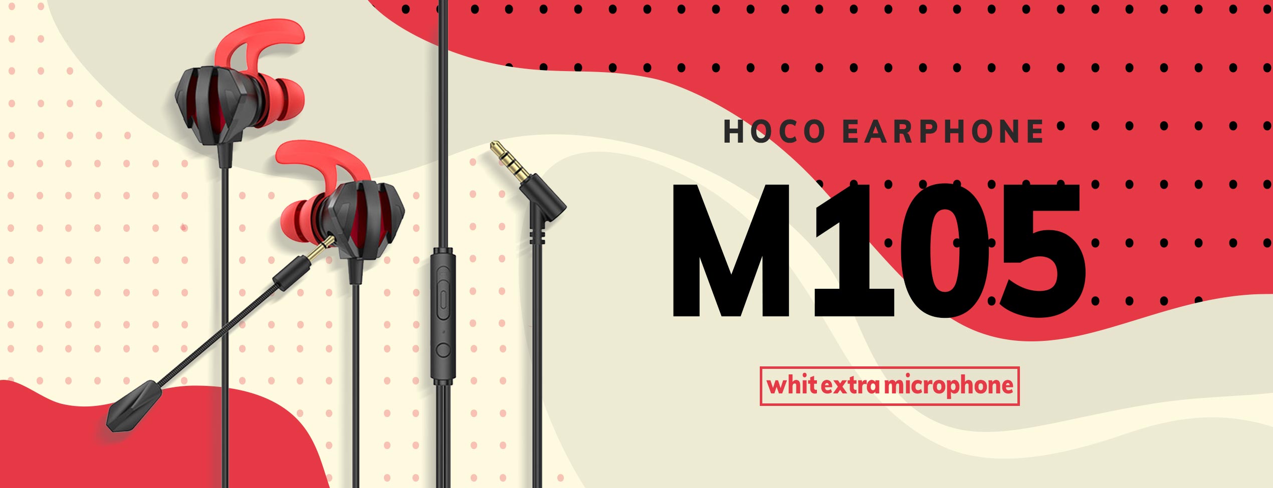 ایرفون باسیم هوکو Hoco M105