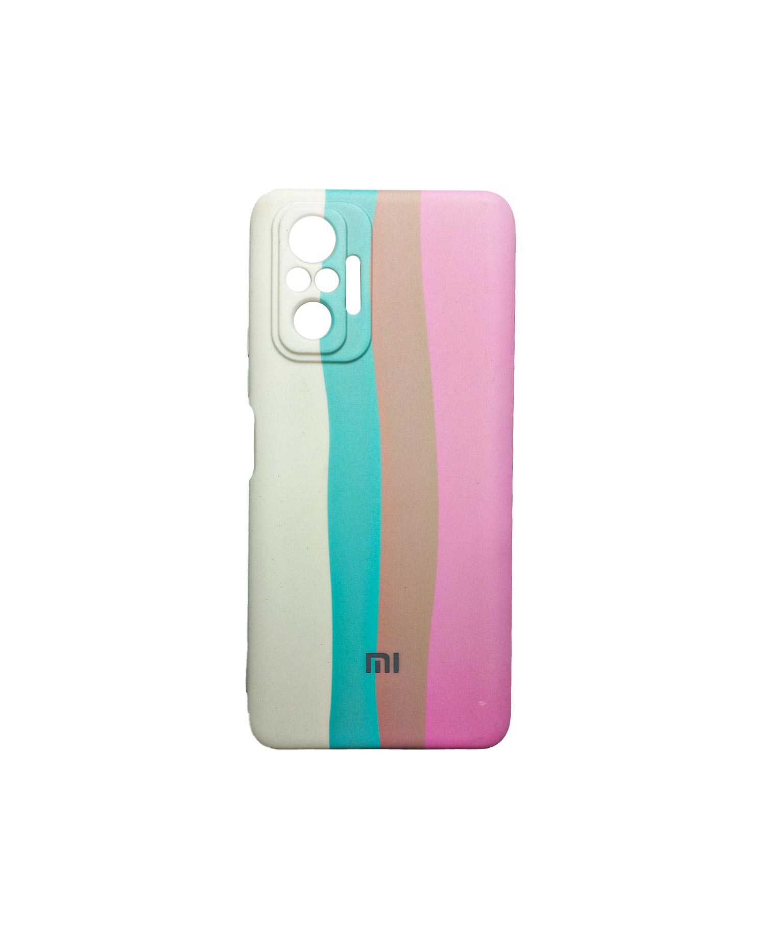 قاب سیلیکونی رنگین کمانی گوشی موبایل شیائومی Xiaomi Redmi Note 10 Pro