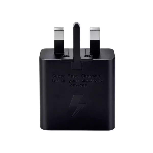 شارژر دیواری سامسونگ مدل EP-TA855 اوجینال 65W سه پین با کابل Type-C